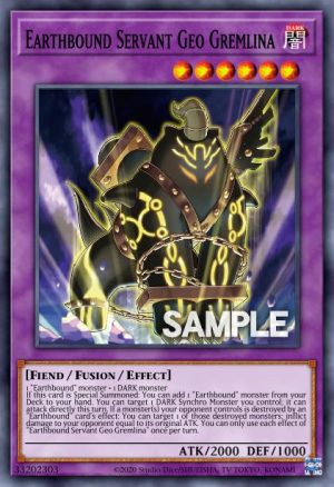 Earthbound Servant Geo Gremlina - (Age of Overlord) - (AGOV-EN031) - (Common)