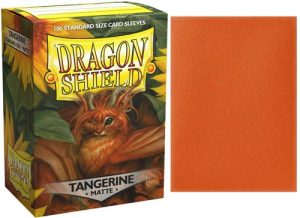Dragon Shield Standard Size Matte Tangerine