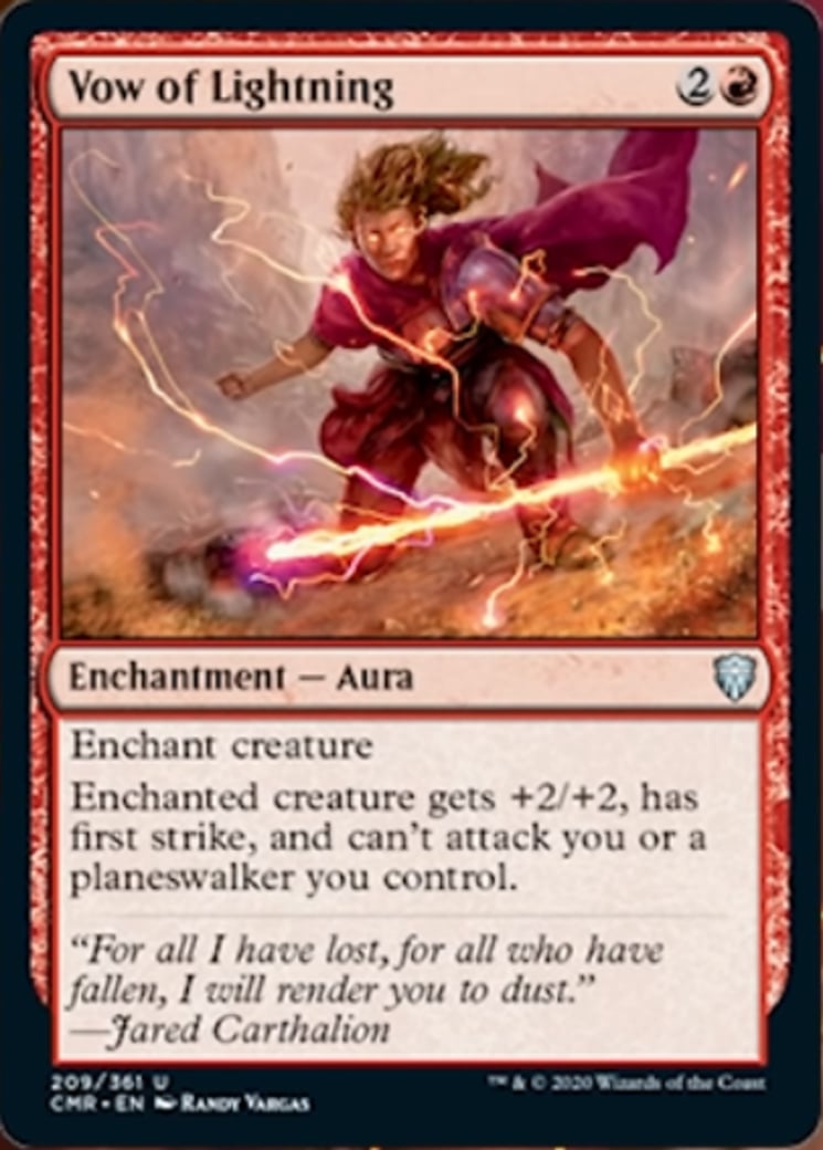 Vow of Lightning - Commander Legends-(209)
