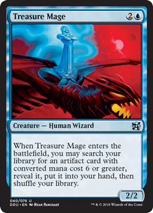 Treasure Mage - Duel Decks: Elves vs. Inventors-(040)