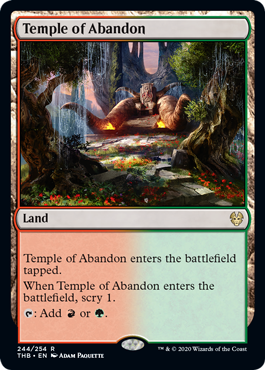 Temple of Abandon - Theros Beyond Death-(244)