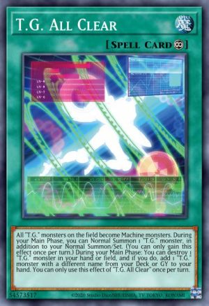 T.G. All Clear - (Age of Overlord) - (AGOV-EN050) - (Super Rare)