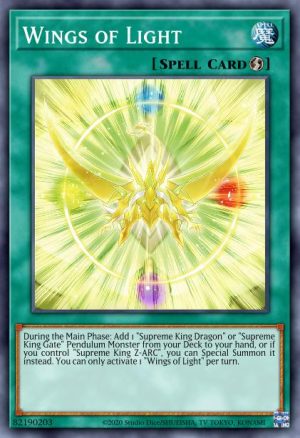 Wings of Light - (Age of Overlord) - (AGOV-EN048) - (Super Rare)