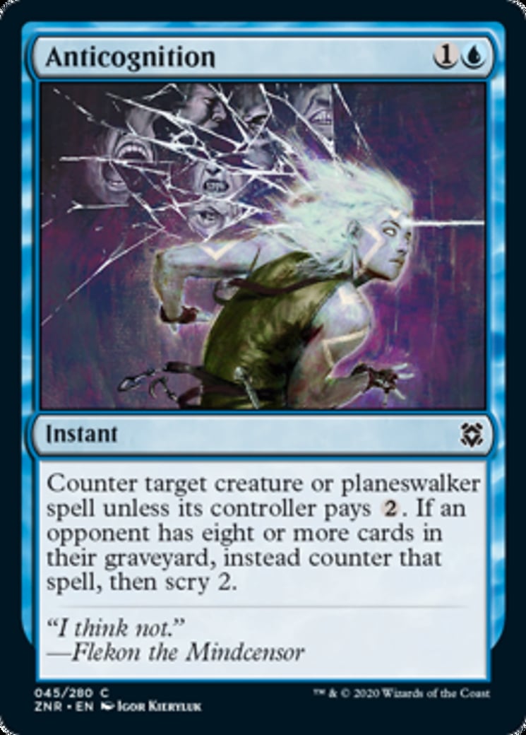 Anticognition - Zendikar Rising-(045)