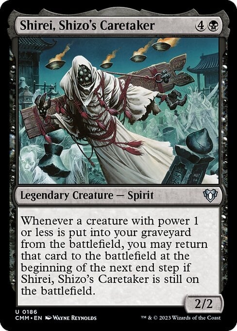 Shirei, Shizo's Caretaker - Commander Masters-(186)