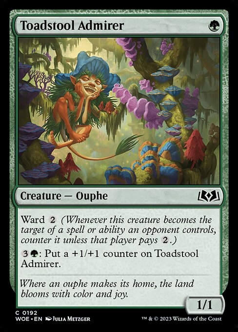 Toadstool Admirer - Wilds of Eldraine-(192)