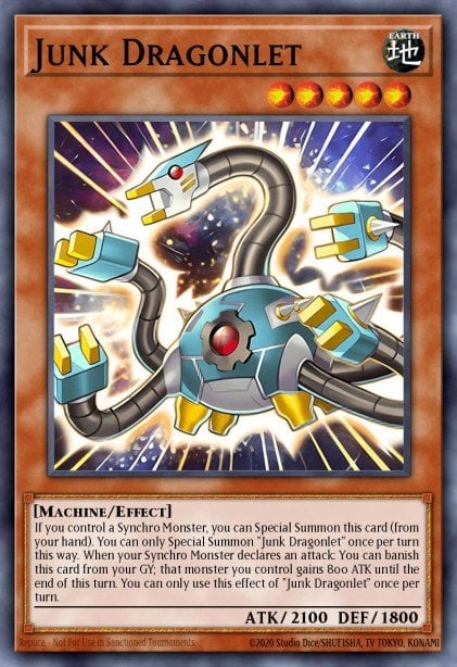 Junk Dragonlet - (Phantom Nightmare) - (PHNI-EN099) - (Common)