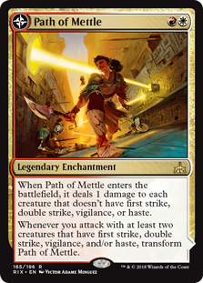 Path of Mettle // Metzali, Tower of Triumph - Rivals of Ixalan-(165)