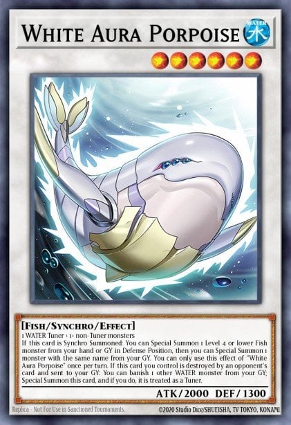 White Aura Porpoise - (Phantom Nightmare) - (PHNI-EN041) - (Common)