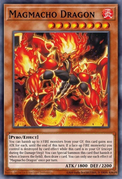 Magmacho Dragon - (Phantom Nightmare) - (PHNI-EN025) - (Common)