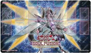 Yugioh Soul Fusion Sneak Peek Cyberse Clock Dragon Playmat (Used)