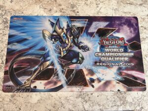 Yugioh Official Konami Fantastical Dragon Phantazmay WCQ Regional 2019 Playmat (Used)