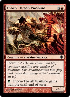 Thorn-Thrash Viashino - Shards of Alara-(116)