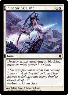 Puncturing Light - Rise of the Eldrazi-(041)