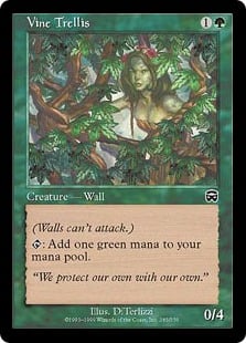 Vine Trellis - Mercadian Masques-(285)