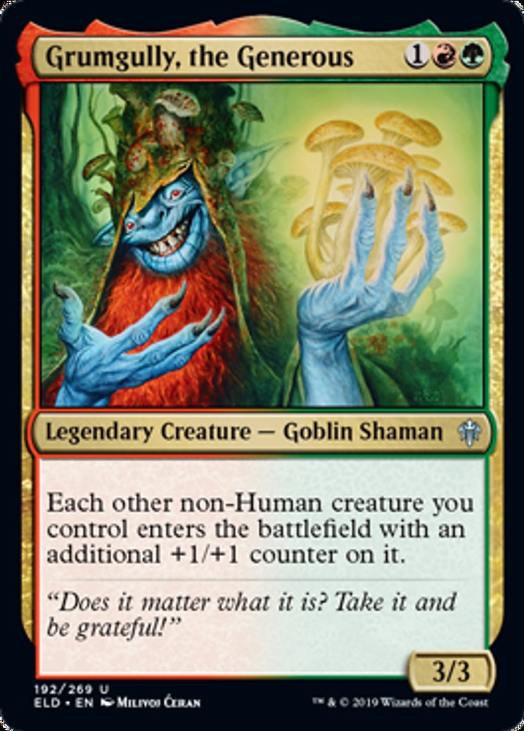 Grumgully, the Generous - Throne of Eldraine-(192)