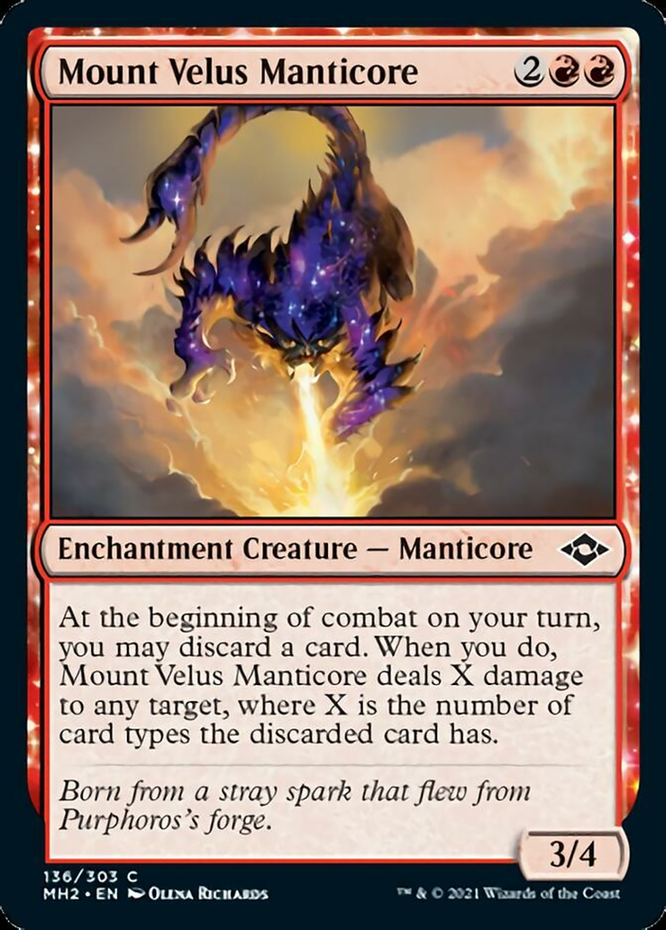 Mount Velus Manticore - Modern Horizons 2-(136)
