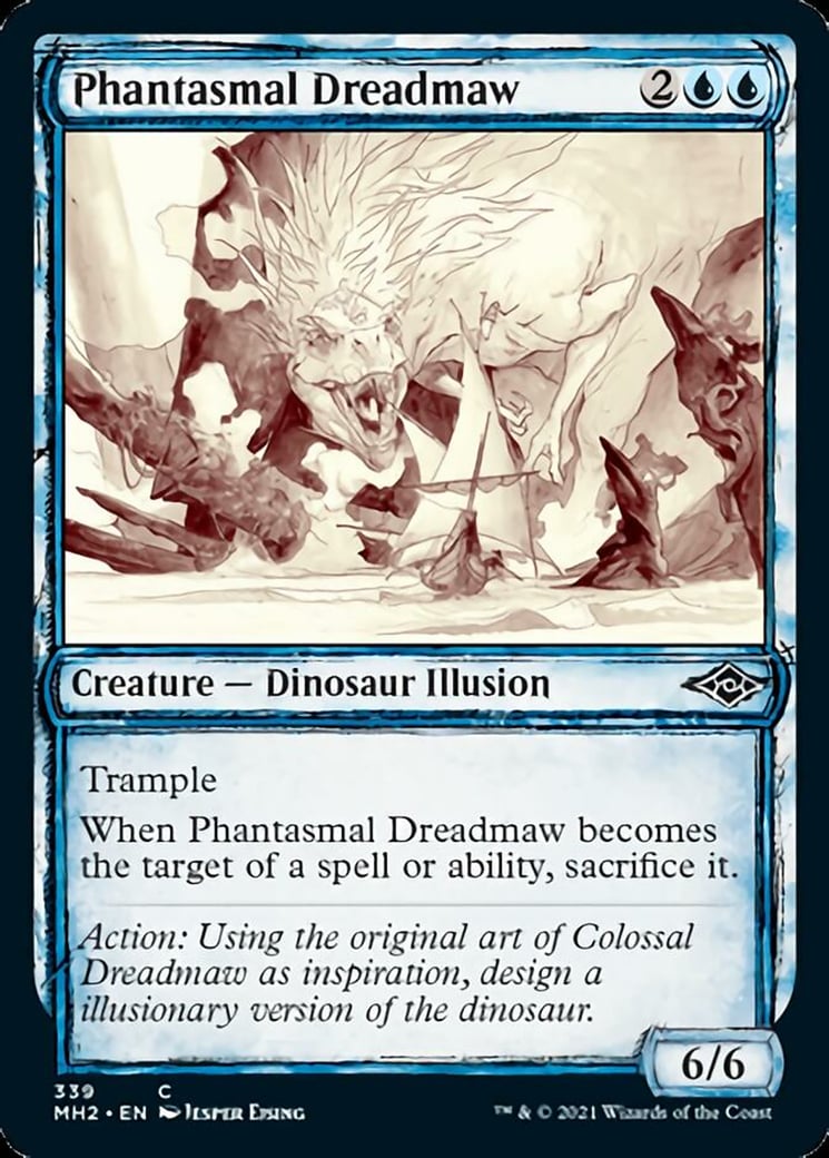 Phantasmal Dreadmaw - Modern Horizons 2-(339)