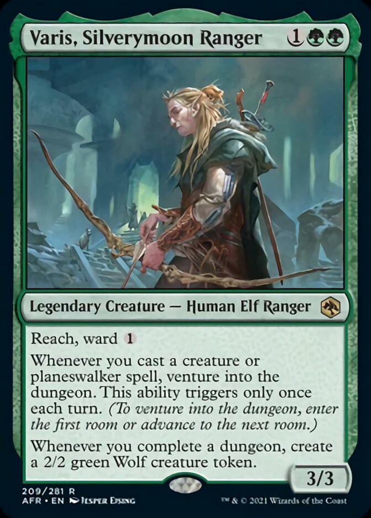 Varis, Silverymoon Ranger - Adventures in the Forgotten Realms-(209)