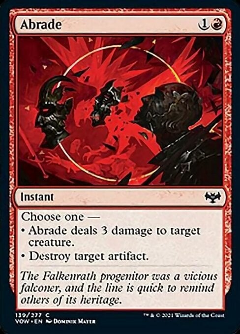 Abrade - Innistrad: Crimson Vow-(139)