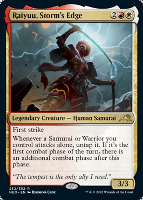 Raiyuu, Storm's Edge - Kamigawa: Neon Dynasty-(232)