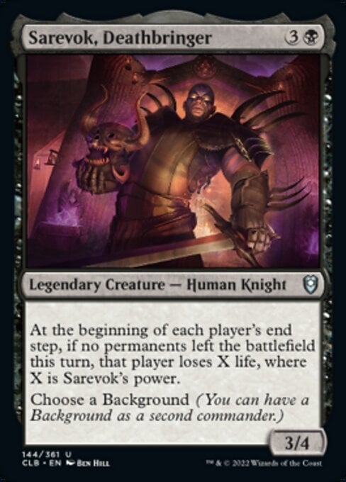 Sarevok, Deathbringer - Commander Legends: Battle for Baldur's Gate-(144)