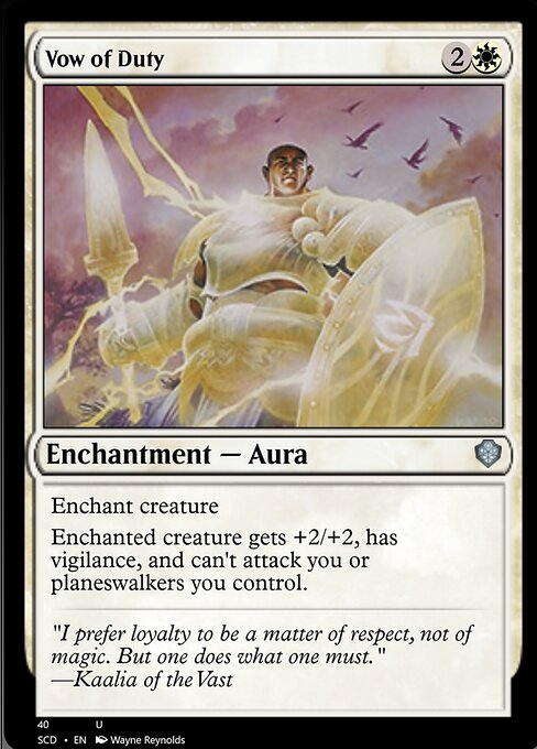 Vow of Duty - Starter Commander Decks-(040)