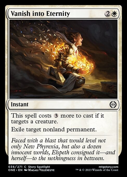 Vanish into Eternity - Phyrexia: All Will Be One-(036)