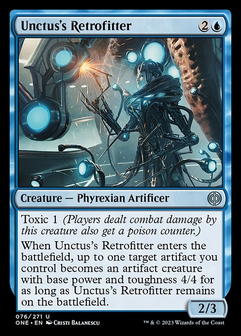 Unctus's Retrofitter - Phyrexia: All Will Be One-(076)