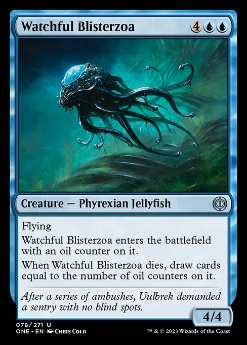 Watchful Blisterzoa - Phyrexia: All Will Be One-(078)