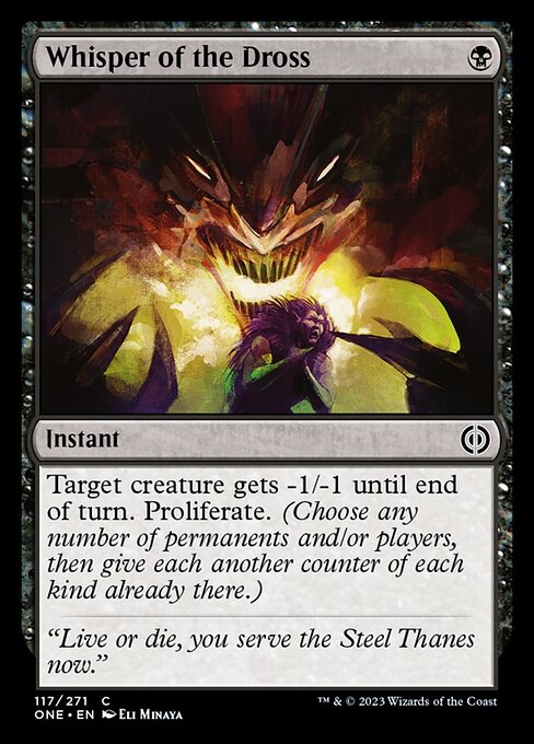 Whisper of the Dross - Phyrexia: All Will Be One-(117)