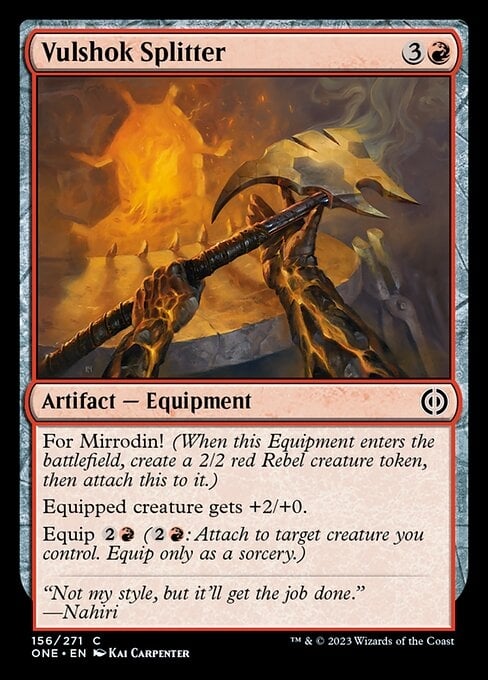 Vulshok Splitter - Phyrexia: All Will Be One-(156)