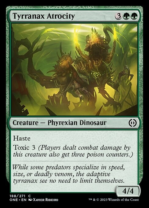 Tyrranax Atrocity - Phyrexia: All Will Be One-(188)