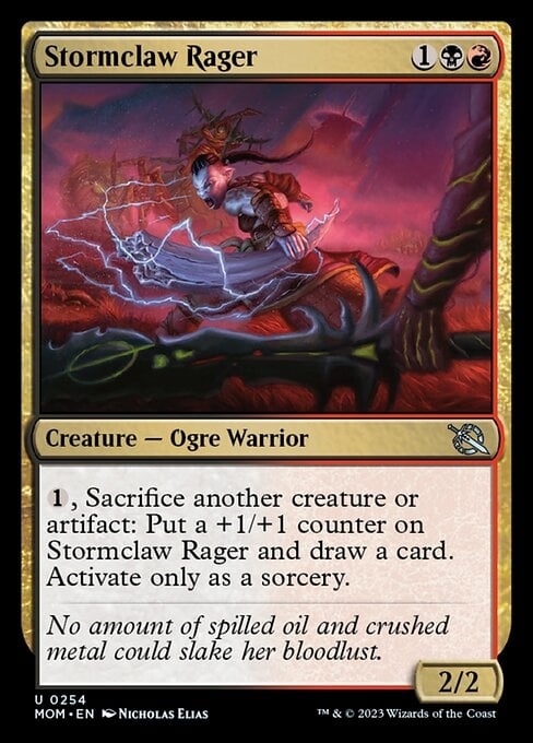 Stormclaw Rager - March of the Machine-(254)
