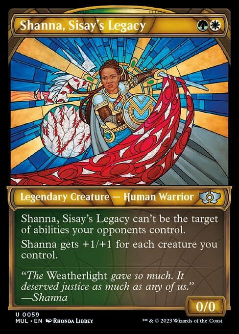 Shanna, Sisay's Legacy - Multiverse Legends-(059)