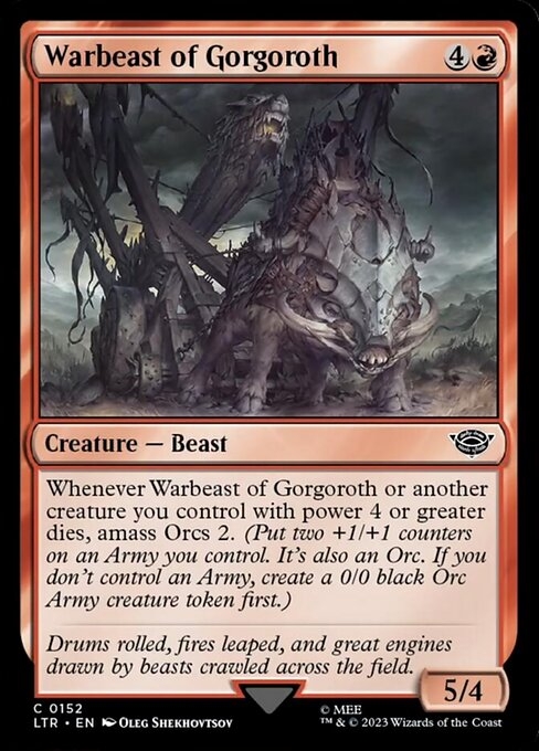 Warbeast of Gorgoroth - The Lord of the Rings: Tales of Middle-earth-(152)