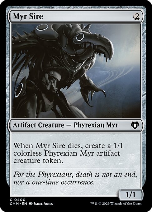 Myr Sire - Commander Masters-(400)