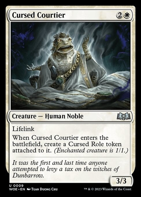 Cursed Courtier - Wilds of Eldraine-(009)