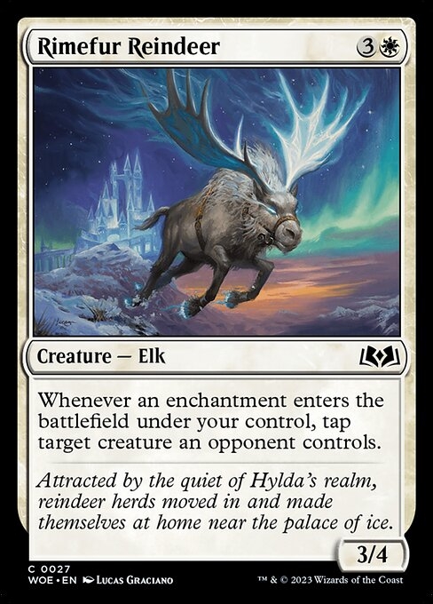 Rimefur Reindeer - Wilds of Eldraine-(027)