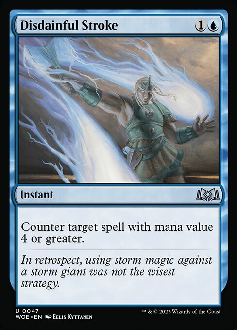 Disdainful Stroke - Wilds of Eldraine-(047)