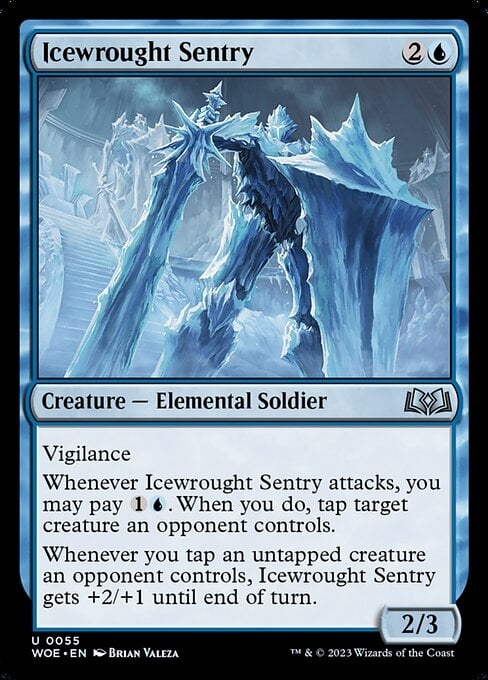 Icewrought Sentry - Wilds of Eldraine-(055)