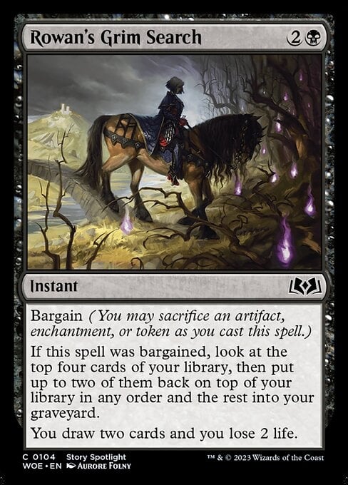 Rowan's Grim Search - Wilds of Eldraine-(104)