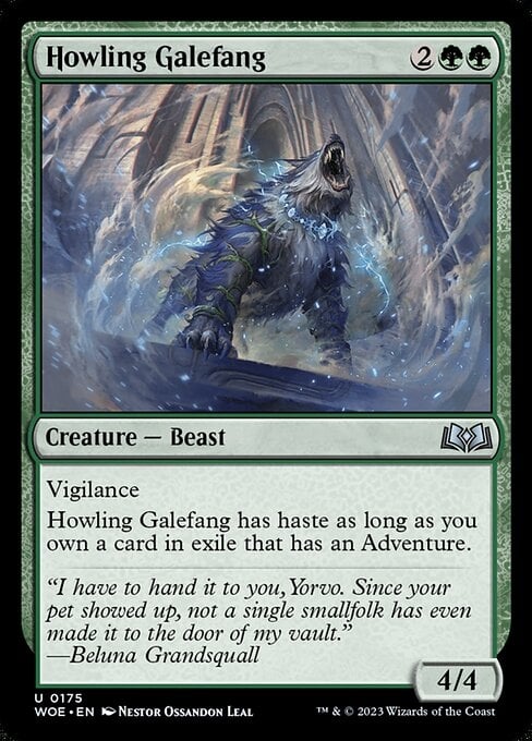 Howling Galefang - Wilds of Eldraine-(175)