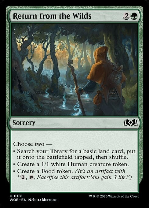 Return from the Wilds - Wilds of Eldraine-(181)