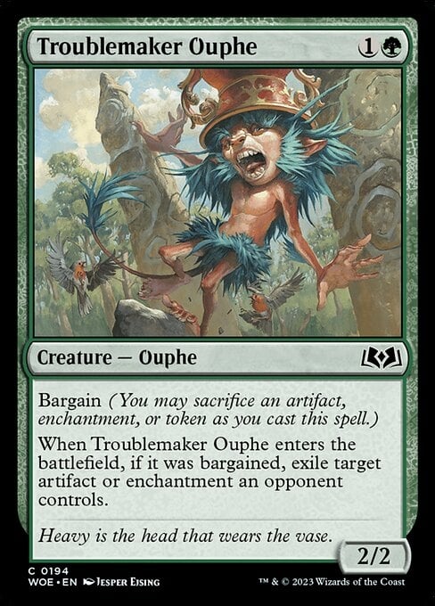 Troublemaker Ouphe - Wilds of Eldraine-(194)
