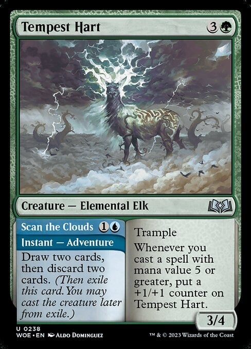 Tempest Hart // Scan the Clouds - Wilds of Eldraine-(238)