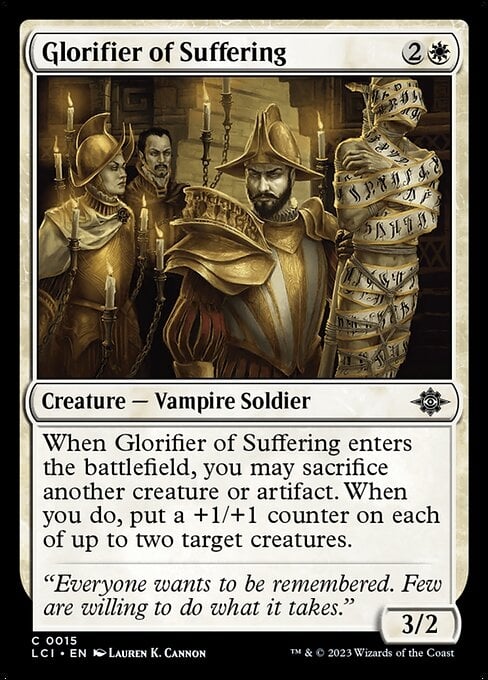 Glorifier of Suffering - The Lost Caverns of Ixalan-(015)