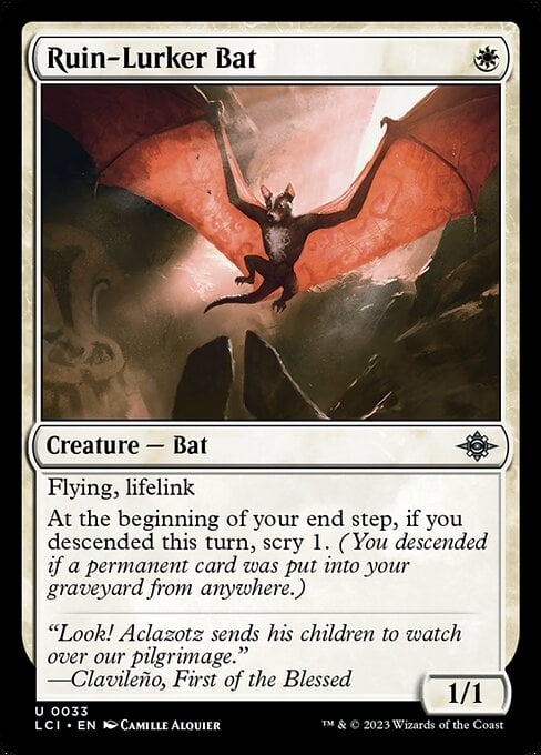 Ruin-Lurker Bat - The Lost Caverns of Ixalan-(033)