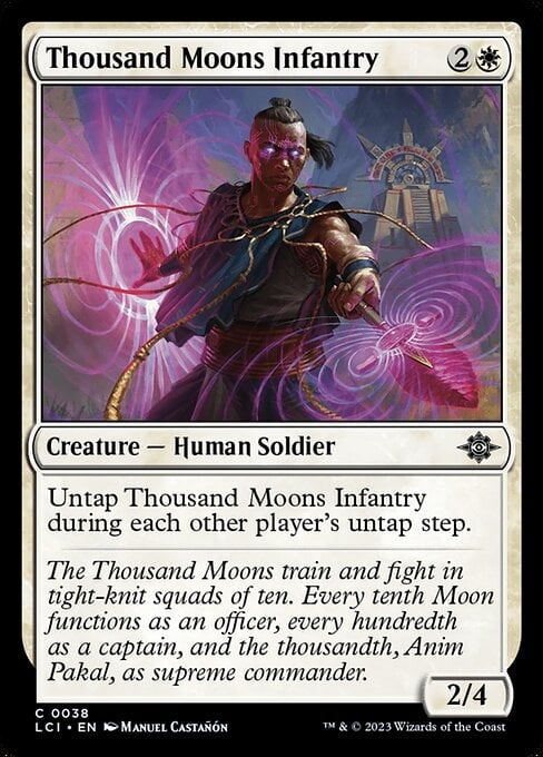 Thousand Moons Infantry - The Lost Caverns of Ixalan-(038)