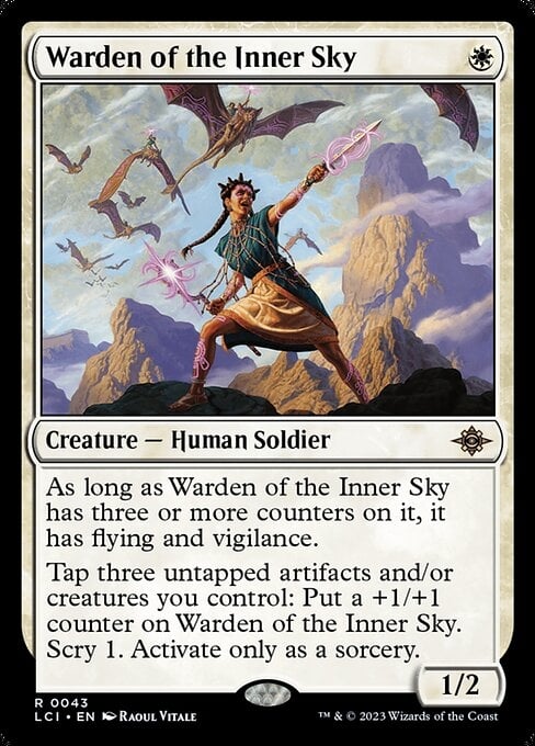 Warden of the Inner Sky - The Lost Caverns of Ixalan-(043)